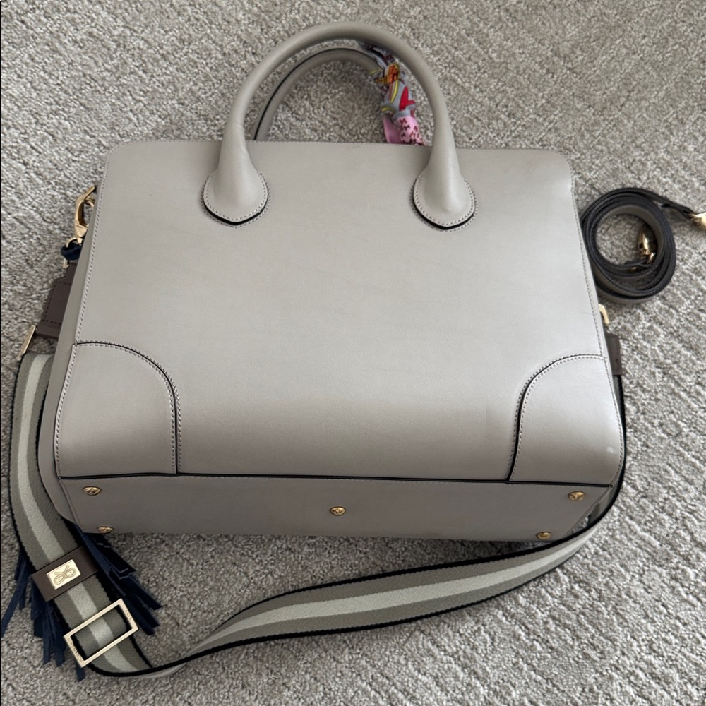 Alberta Di Canio Italian Leather Tote Bag